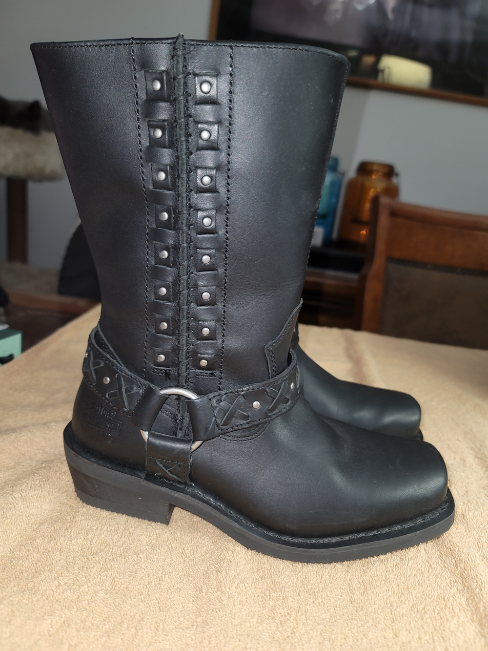 Harley-Davidson Harness Boots Women Brand New NWOB - Picture 5 of 8